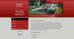 Desktop Screenshot of kjlandscaping.net